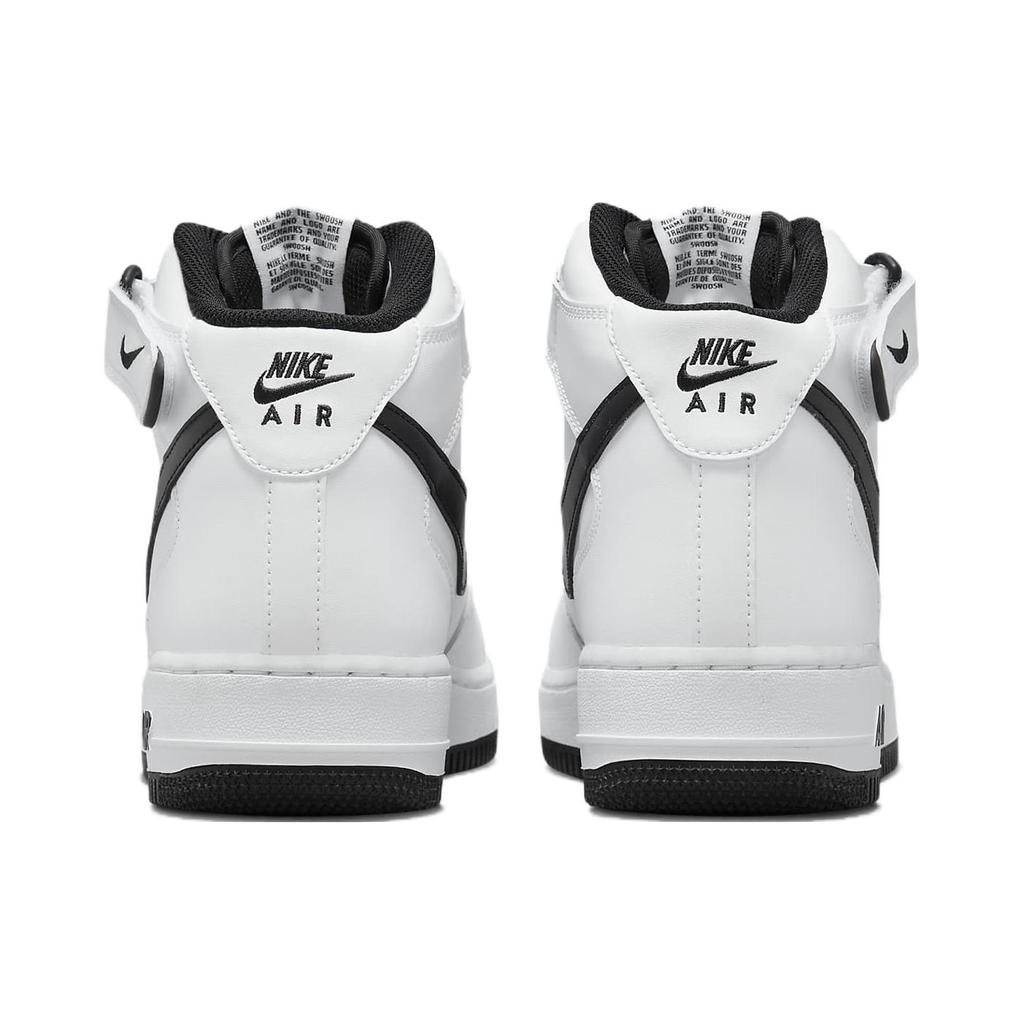 New Nike Air Force 1 Mid White Black 2023 DV0806-101
