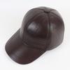 Men Real Sheepskin Leather Caps Male Casual Real Natural Sheep Skin Leather Baseball Hats New Fashion Fall Winter Leather Hat