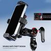 iMESTOU Anti-Vibration Motorcycle Phone Mount- 1" Ball Handlebar Phone Holder Perfect for High-Speed Cycling 360° Rotation Universal for 4.7"-7.2"