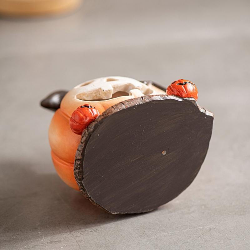 Halloween Miniatur Kürbis Figuren Harz Kürbis Ornament Feen Halloween Garten Schmuck Miniatur Landschaft