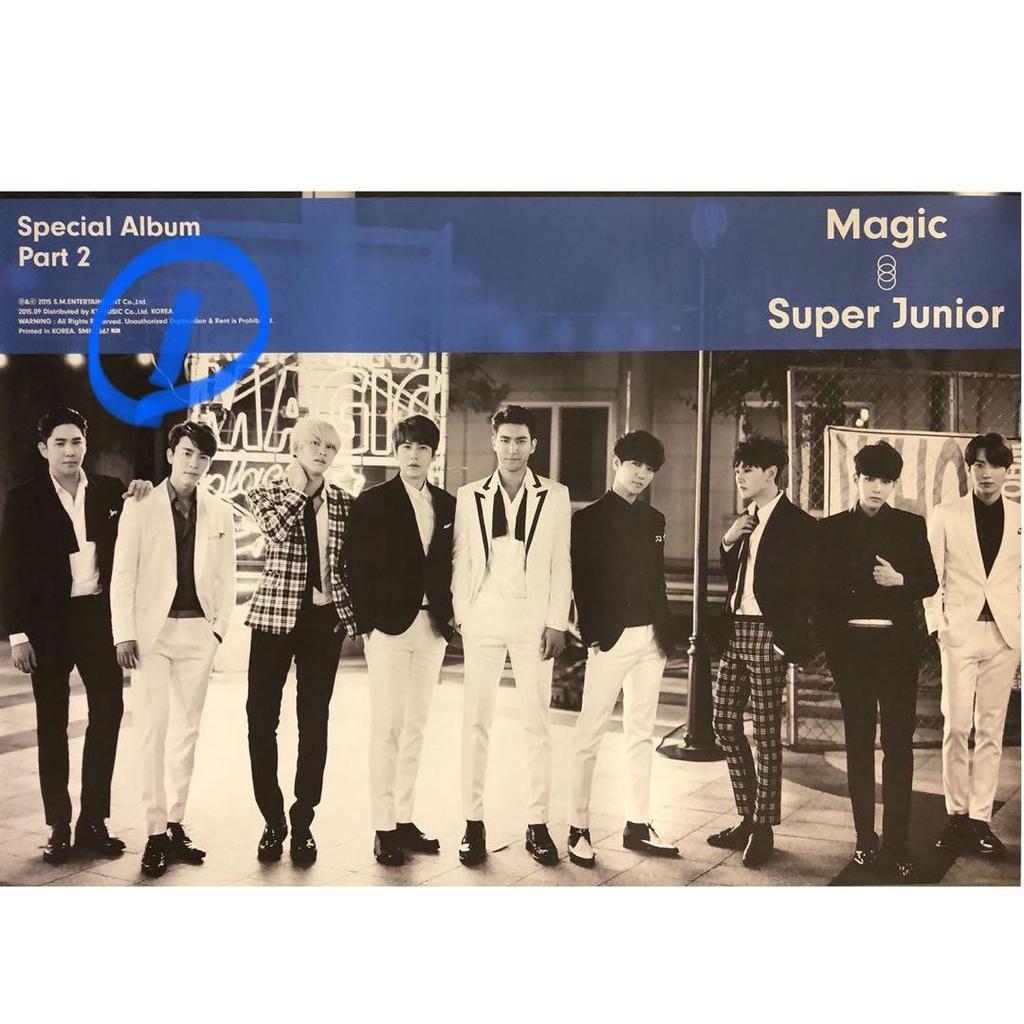 [USED] SUPER JUNIOR Posters (various) Featuring Donghae and Eunhyuk