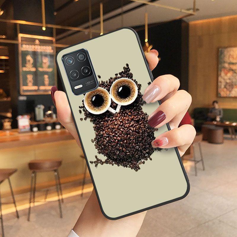 

Рождественский чехол для телефона с изображением совы и сердечек Lover для oppo Realme 8Pro 6PRO 6i 7pro 9i 9pro C11 C21Y C21 C25Y C25S C3 Q3S XT, чехлы Realme 7PRO