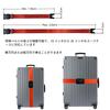 High-quality, convenient travel accessory: TSA-locked suitcase strap - marker for your suitcase at the airport, anti-theft, and baggage burst preventi