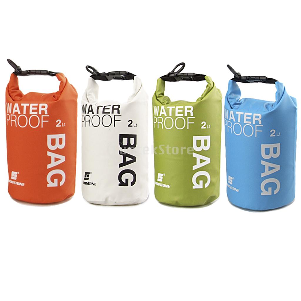 2L/5L/10L Waterproof Dry Bag Pack Sack Swimming Rafting Kayaking River Trekking Floating Sailing Canoing Boating Water Bag
