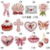 Love Bow Clothing Accessories Decorative Embroidery Cloth Sticker Accessories Patch Sticker Sweet Brooch Bag Sticker