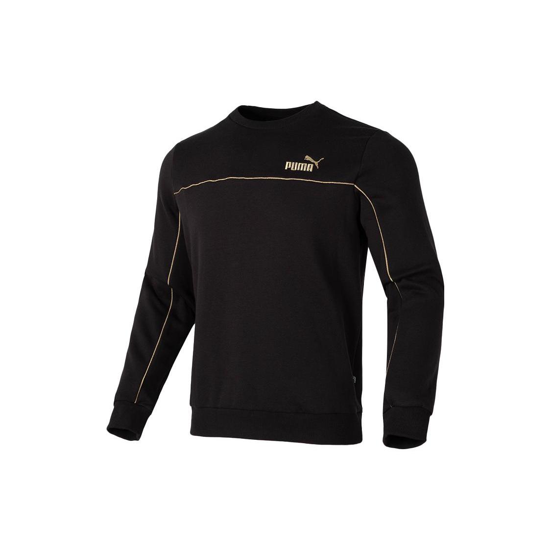

New PUMA Sports Life Collection Sweatshirts Men s Black 680140-01 L