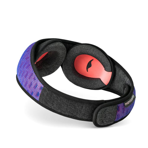 Manta Pro Sleep Mask - 100% Light Blocking Sleep Mask for Side Sleepers, Breathable and Comfortable, Spacious, Pressure-Free Lash Coverage, Perfect Fo