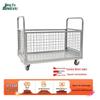 Foldable Steel Logistics Cart with Guardrail