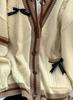 Korean Style Loose Knit Cardigan with Bow Knot - Autumn/Winter 2026