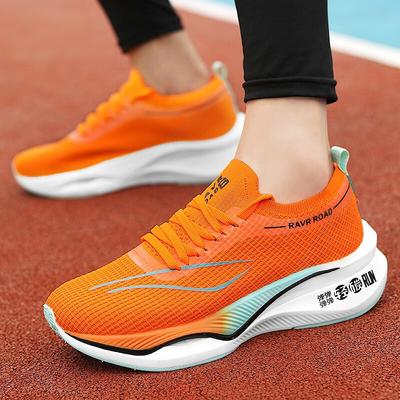 Outdoor Casual Running Shoes Men's Shoes Ultra-light Shock Absorption Carbon Plate Mesh Breathable Sports Shoes Children's Marathon Running Shoes
