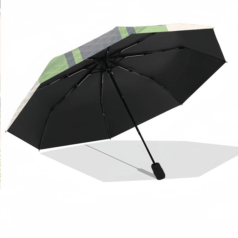 Seattle Seahawks Print Auto 8?Ribs Folding Umbrella Wind Resistant Lightweight Automatic Umbrella For Daily Travel