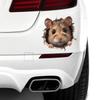 QT2023#15cm Peeking Mouse Decals, Self-adhesive, Waterproof Vinyl Stickers for Car, Bumper, Window, Laptop, Wall and Glass Surface