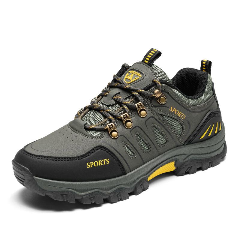 Fall New Low-Top Outdoor Casual Shoes Fashion Sports Trend Thick Bottom Running Hiking Shoes Anti-Slip Mountain Climbing Shoes