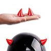 Motorcycle Electric Vehicle Helmet Suction Cup Decoration Unisex Devil Horns Carriage Accessory Demon Horns Headlight Decoration