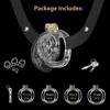 Male Chastity Cage 3D Printed Cage Cock Cage with Soft TPE Bondage Gear Accessories Adult Sex Toys Slave Tool Chastity Devices