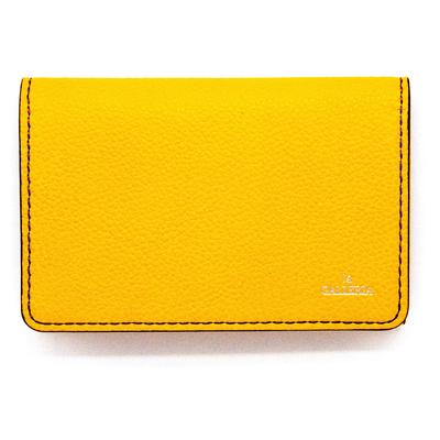 Generico Business Card Holder Aoki Bag 2621 Yellow X [la GALLERIA] ([60] Chocolate)