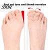 Toe Separators for Hallux Valgus 1 Pair Silicone Men Women, Breathable Double Hole Spacers Overlapping Toes And Correction, Soft SEBS Foot Cushions