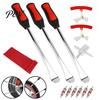 Farm Machinery Tire Repair Carbon Steel Spoons Tool Set, Tools Include 3 Pieces Spoons, 2 Rim Motorcycle Changing Kit Protector, 1 Piece Wrench,
