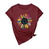 Women Short Sleeve  Soild  Sexy Cute Tee Slim Fit Tight Crop-Top T Shirt