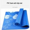 Customizable PVC Printed Non-Slip Yoga Mat with Shock Absorption and Sweatproof Design