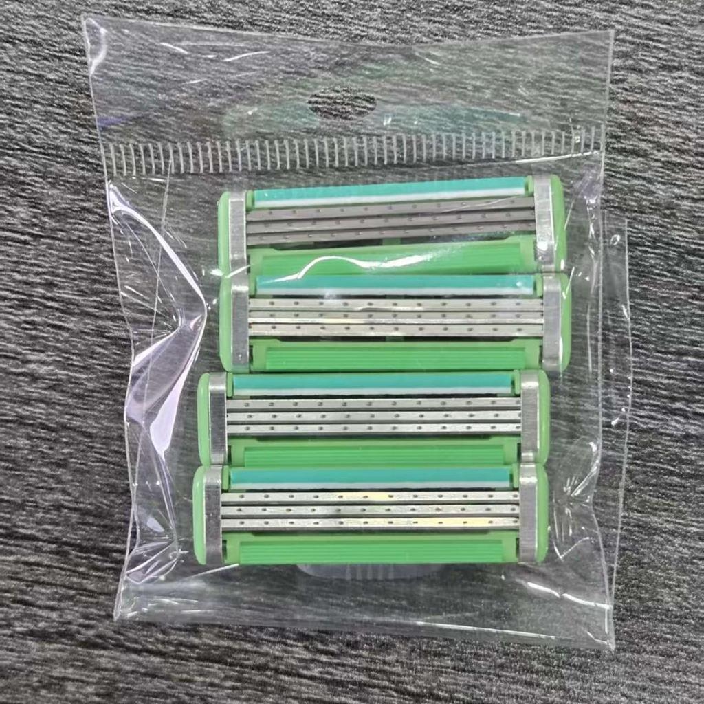 Men's Three-Layer Manual Razor with Cross-border Blades