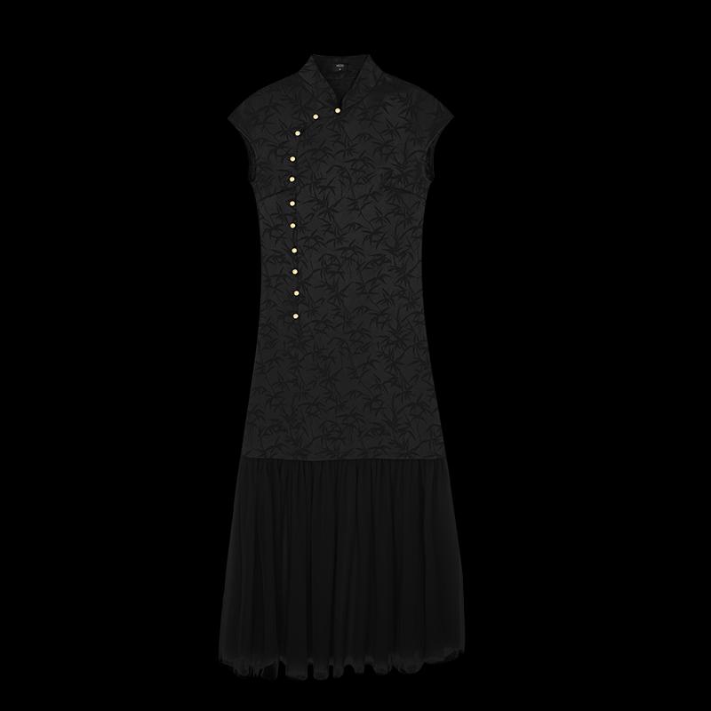 HECO New Chinese Style Jacquard Qipao Dress