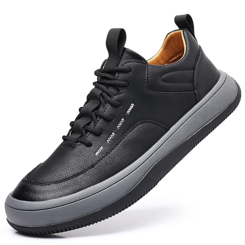 Fashion Italian Luxury Brand Genuine Leather Loafers Men's Leather Comfortable Flat Sneakers Fashion Designer Shoes Fashion Casual Shoes