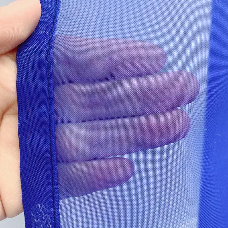 Vodotěsná okenní síťka Terasa Venkovní altán Průhledná síťovaná závěs Venkovní hotový závěs