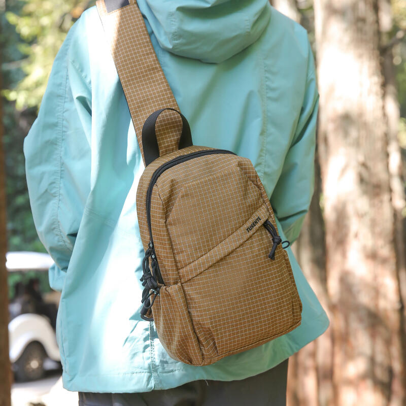 Multifunctional Chest Bag Men's And Women's Riding Outdoor Mountaineering Small Backpack Lightweight Waterproof Travel Crossbody Bag