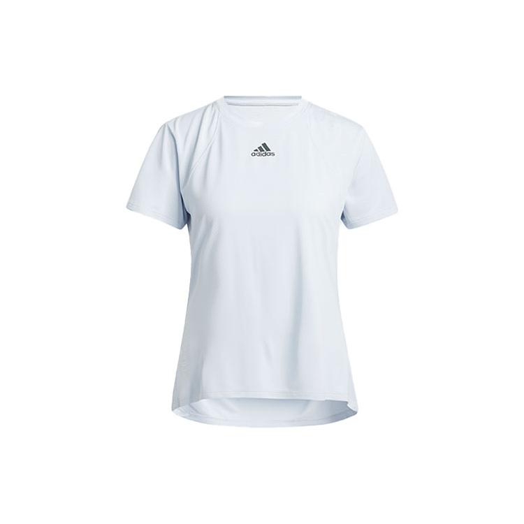 (WMNS) adidas Heatrdy Focus Round-neck Blue Women s H20747 XS