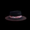 Pure Wool Top Hat Retro Old-Fashioned Webbing Decorative Wool Top Hat