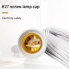 Lamp Bases Universal With Switch Led Bulb Socket Adapter E27 Screw Lamp Holder Accessories Tools Two Plugs Suspension