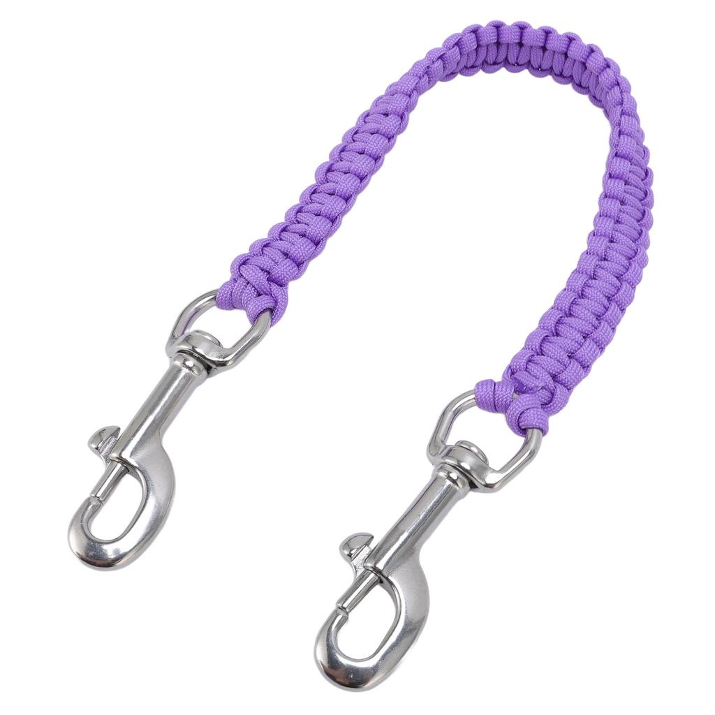 Dive Camera Hand Strap Braided Rope Stainless Steel Swing Hook Dive Camera Wrist Strap