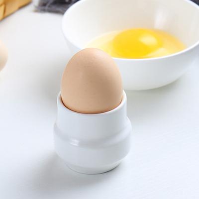 Eierhalter, BPA-freies, bruchsicheres Tablett mit Überlaufschutz und Löffelablage, Frühstücks-Ei-Organizer, Küchenbedarf