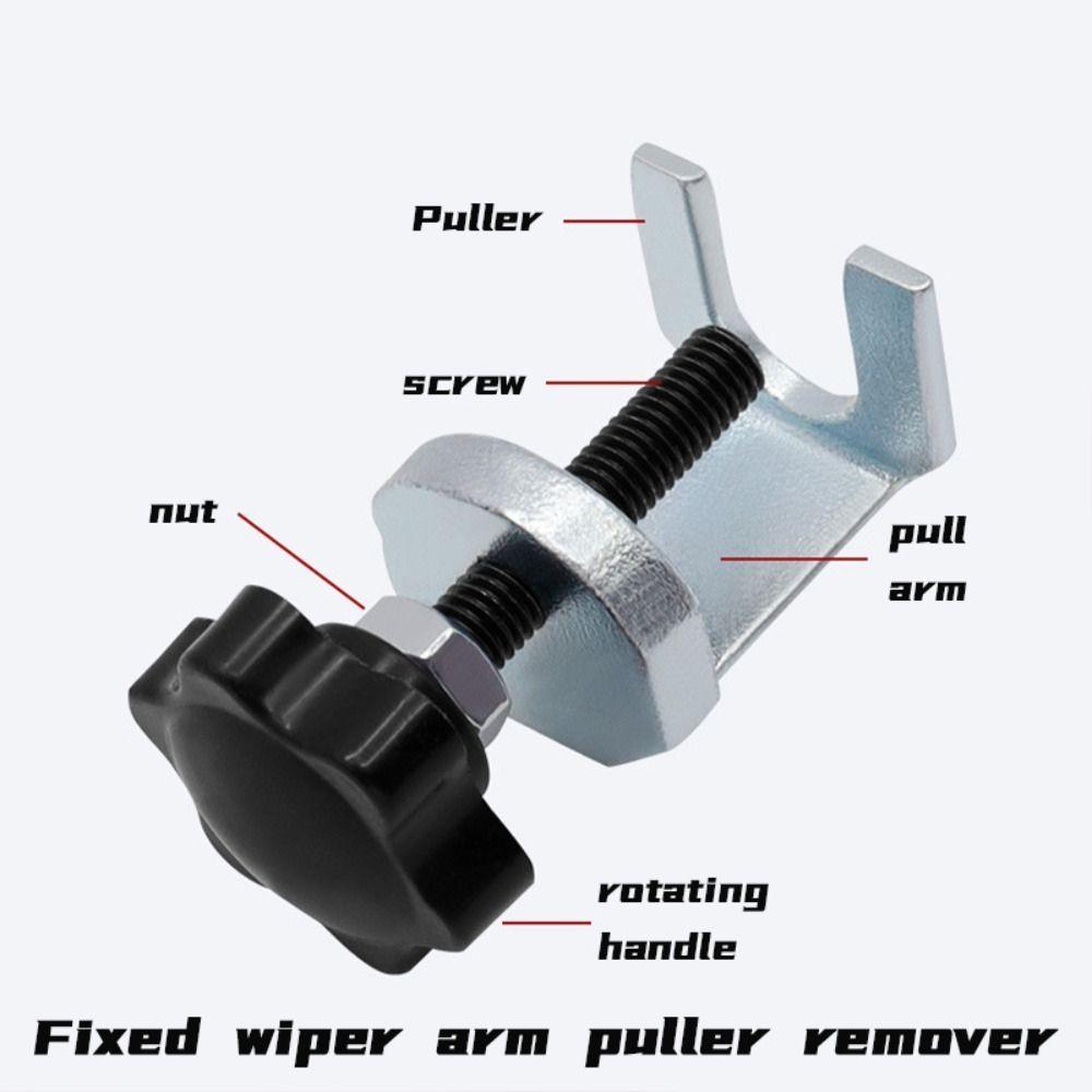 

2 Pcs Detach Tool Wiper Arm Puller Remover Repair Tool 2 Pcs Window Wiper Puller Vehicle Style 1