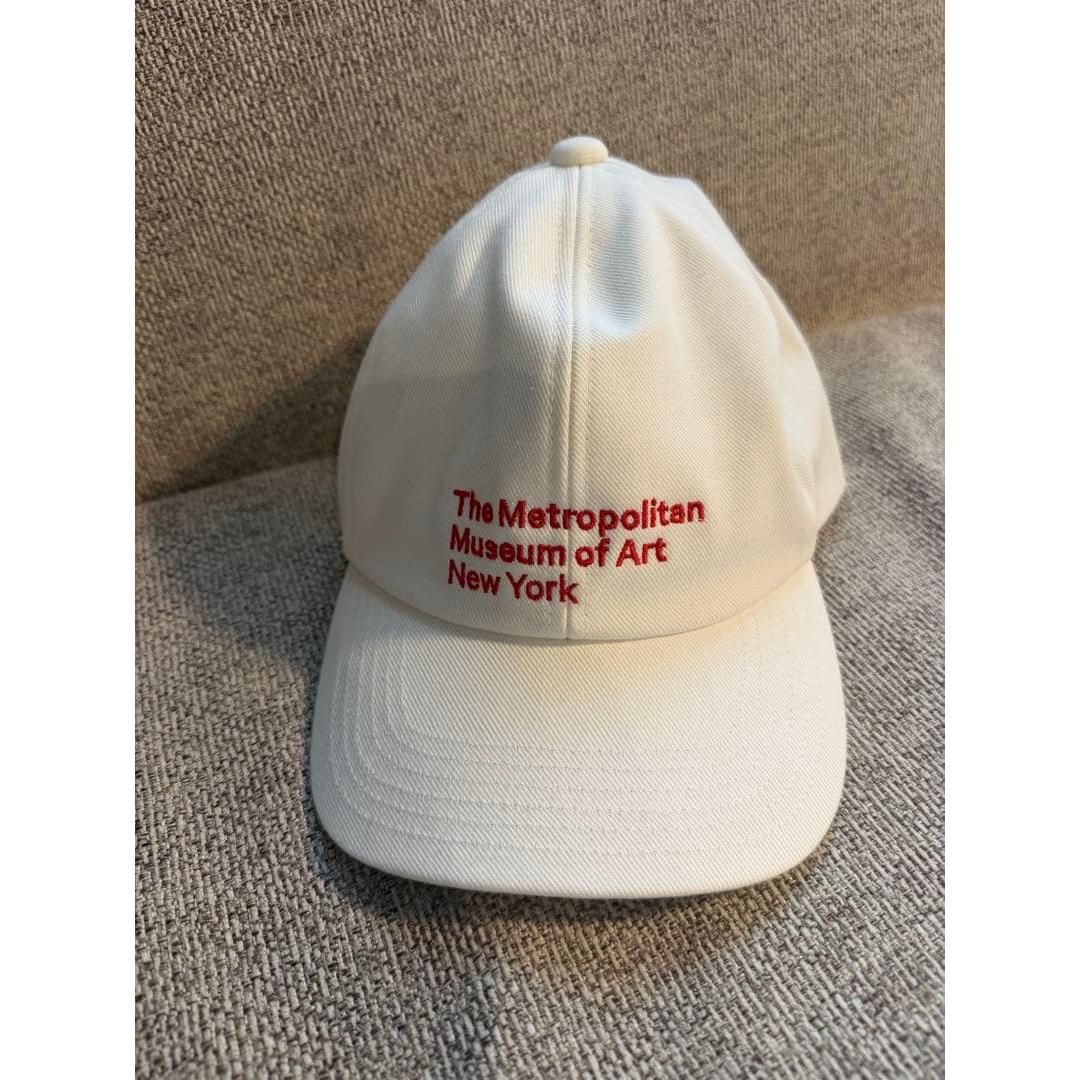 Used [Almost new] CA4LA THE MET NEWYORKLOGO white cap