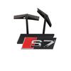 3D ABS S3 S4 S5 S6 S7 S8 Logo Auto Frontgrill Emblem S Abzeichen Dekorative Zubehörteile Für Audi Auto Styling Modifikation