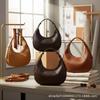 Woven lattice leather new cloud bag, portable underarm bag, one shoulder crossbody women's bag for