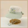 Breathable Kids Shawl Sunhat Cartoon Animals Children Fishman Hat  1-5 Years Old