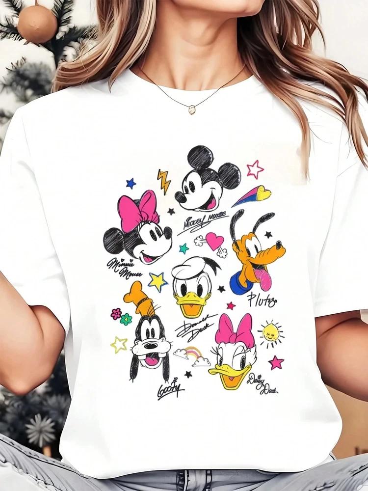 TShirt Cute Donald Daisy Goofy Unisex S