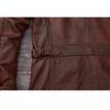 Chinese Size Vintage Red Brown Men Leather Jacket M65 Hunting Flight Jacket Genuine Cowhide Coat Autumn