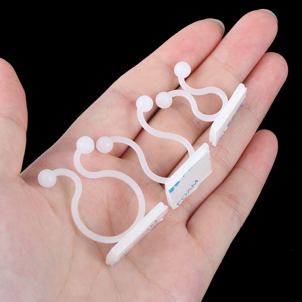 10/50PCS Invisible Plants Holder Climbing Greenhouse Bracket Rattan Clamp Wall Vines Plant Clip