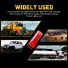 8x Red LED Side Marker Lights RV Truck Trailer Clearance Light Waterproof EOA