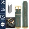 16mm Nylon Strap for Casio DW5600 GWM5610 GA110 GA2100 GA-700 Men's Outdoor Sports Watch Band Modified Metal Adapter Accessories