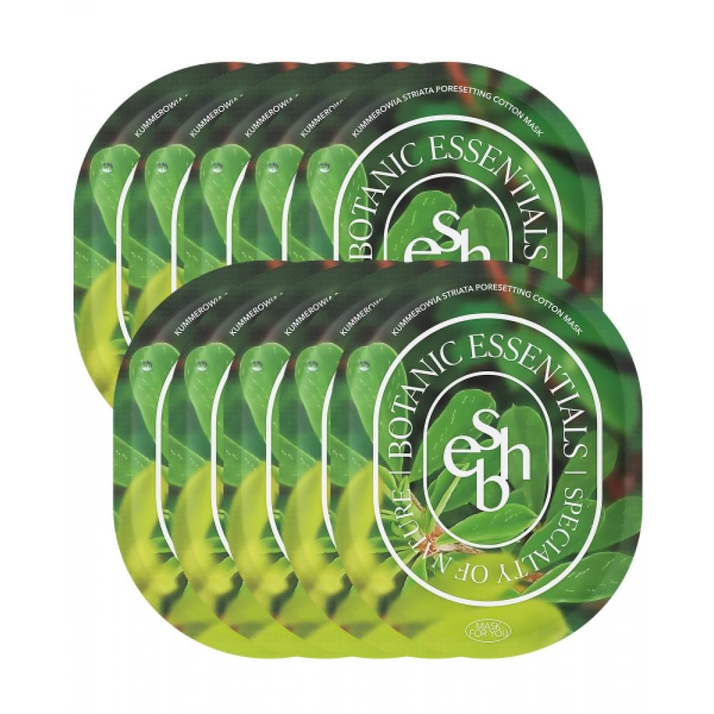 Essenherb Pore Setting Cotton Mask 5 Sheets 2ea NONE