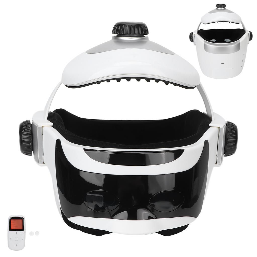 Elektrisk Hodemassasjeapparat Multifunksjonelt Lufttrykk Varmekompress Hodemassasjemaskin