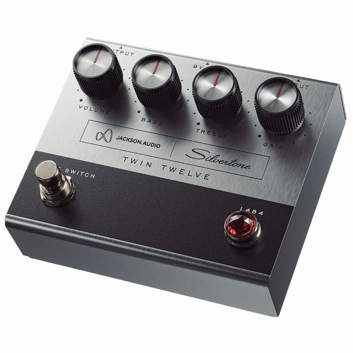 

Jackson Audio Silvertone 1484 Twin 12 Pedal Silver (SP1484-TWIN12) срібний