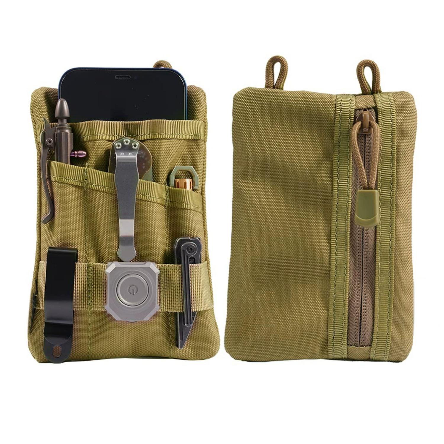 

Кишеньковий органайзер, кишеньковий органайзер для чоловіків, кишеньковий органайзер для зберігання EDC Gears, найкращий подарунок для впорядкування, тримайте свій ліхтарик/кишеньковий ніж дубильна кора