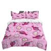 Modisches Cartoon Trolls Süßes Mädchen Bettwäsche Set Einzelbett Doppelbett Vollgröße Queen Size King Size Bettwäsche Set Kinderzimmer Bettbezug Sets Bettlaken Set