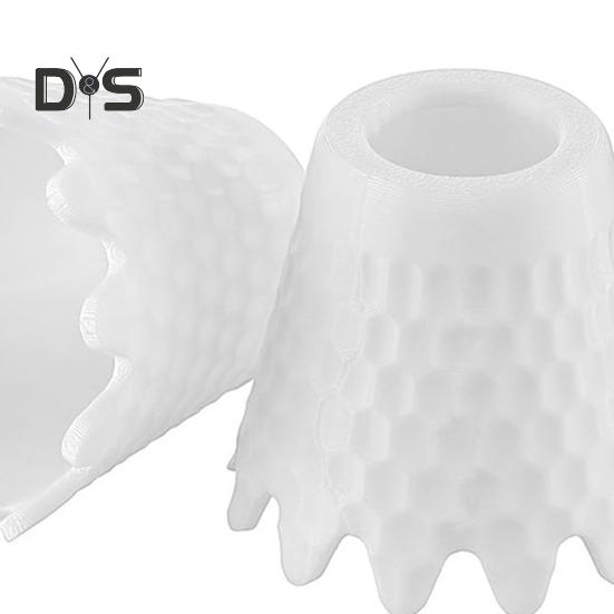 8Pcs Unbreakable Golf Tees Stable Structure Wear Resistant Unique Ripple Design Outdoor Indoor Golf Simulator Tees for Training
